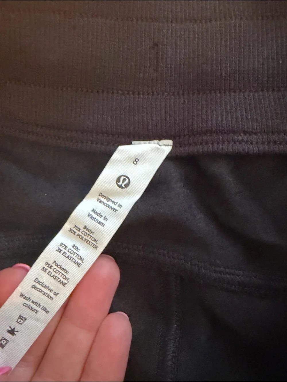 Lululemon Scuba HR jogger Crop